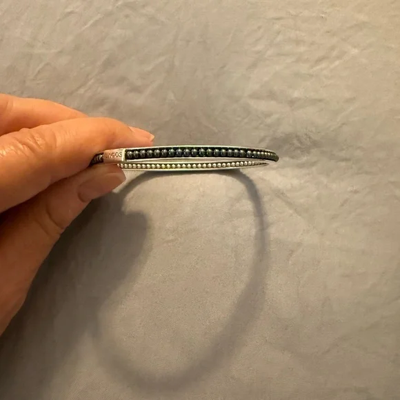 LAGOS Silver and Black Onyx Beaded Bracelet - Picture 4 of 4